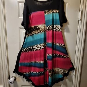 2xl High Low Tunic